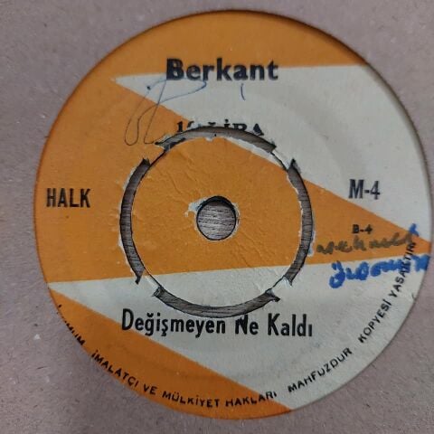 BERKANT - SANA GÖNÜL VERDİM DİYE 45LİK PLAK