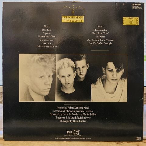 Depeche Mode – Speak & Spell LP PLAK