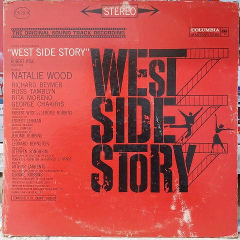 Leonard Bernstein – West Side Story (The Original Sound Track Recording) LP PLAK...