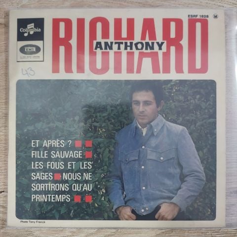 Richard Anthony (2) – Fille Sauvage 45LİK PLAK