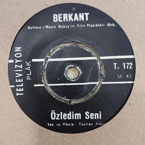 BERKANT - SAMANYOLU 45LİK PLAK