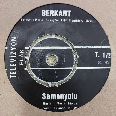 BERKANT - SAMANYOLU 45LİK PLAK