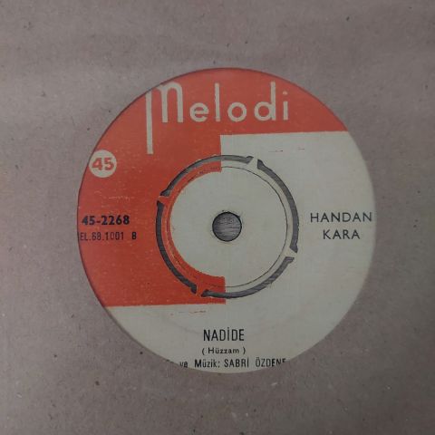 Handan Kara – İyi Gün Dostu, Nadide 45LİK PLAK