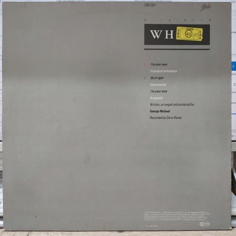 Wham! – I'm Your Man LP PLAK
