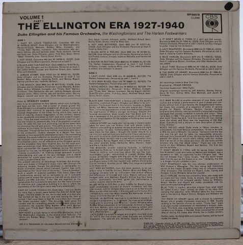 Duke Ellington And His Famous Orchestra* – The Ellington Era 1927-1940: Volume One, Part One LP PLAK