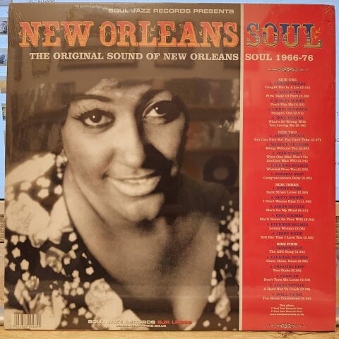 Various – New Orleans Soul (The Original Sound Of New Orleans Soul 1966-76) LP PLAK