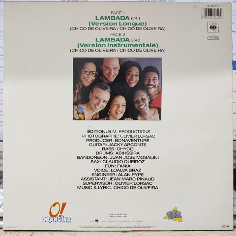 Kaoma – Lambada LP PLAK