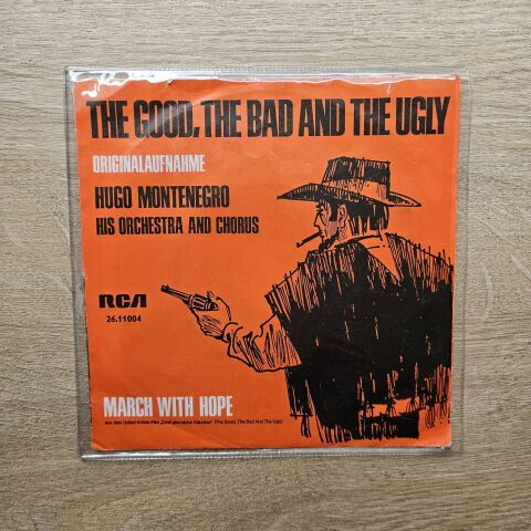 Hugo Montenegro, His Orchestra And Chorus – The Good, The Bad And The Ugly 45LİK PLAK...