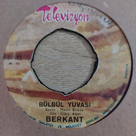 BERKANT - BÜLBÜL YUVASI 45LİK PLAK
