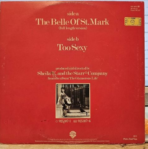 Sheila E. – The Belle Of St. Mark LP PLAK