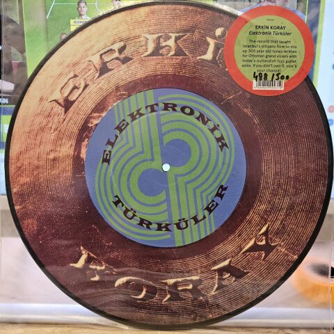 Erkin Koray – Elektronik Türküler LP PLAK RESİMLİ PLAK LİMİTED EDİTİON