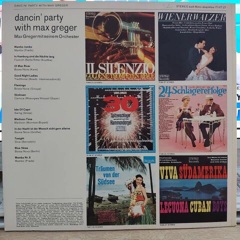Max Greger – Dancin' Party With Max Greger LP PLAK