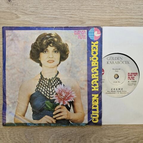 GÜLDEN KARABÖCEK - ÇEŞME 45LİK PLAK