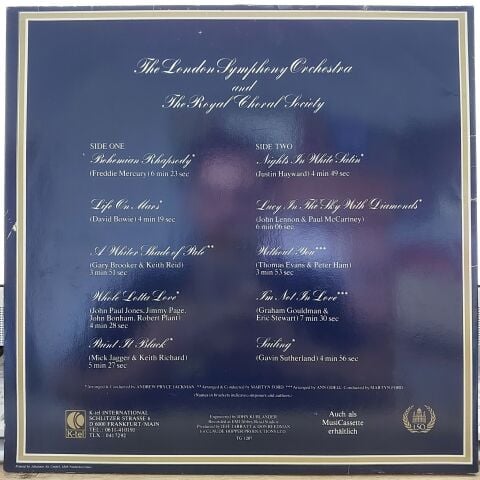 The London Symphony Orchestra – Classic Rock LP PLAK