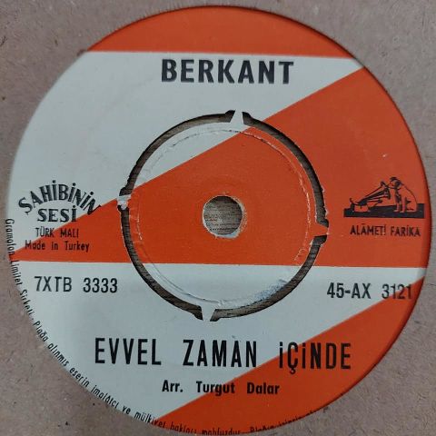 BERKANT - UZUN KAVAK 45LİK PLAK