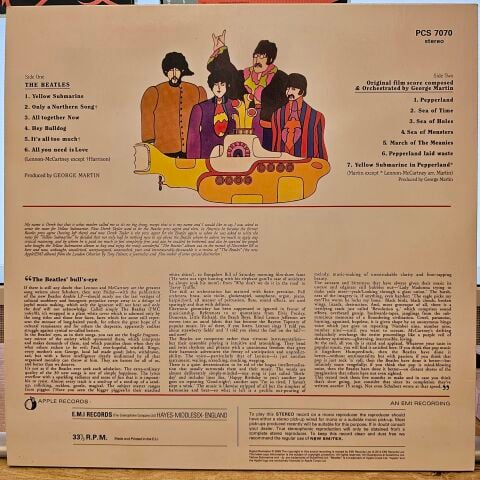 The Beatles – Yellow Submarine LP PLAK