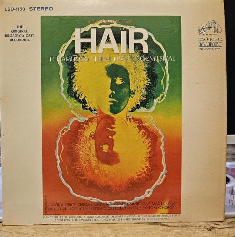 Various – Hair - The American Tribal Love-Rock Musical (The Original Broadway Cast Recording) LP PLAK