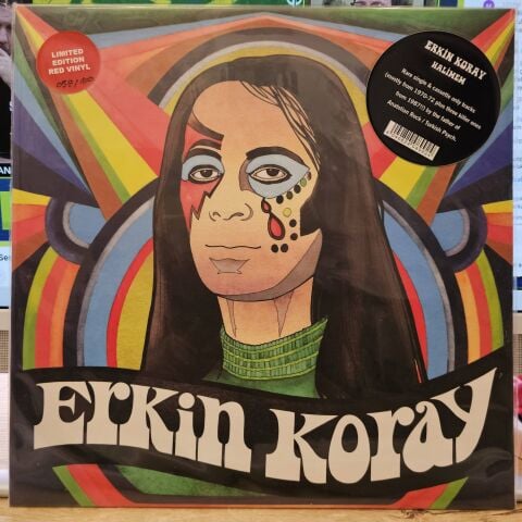 Erkin Koray – Halimem LP PLAK RENKLİ PLAK NUMARALI BASKI