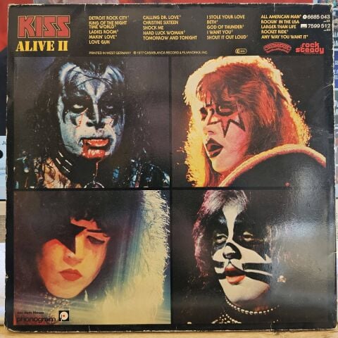 Kiss – Alive II LP PLAK
