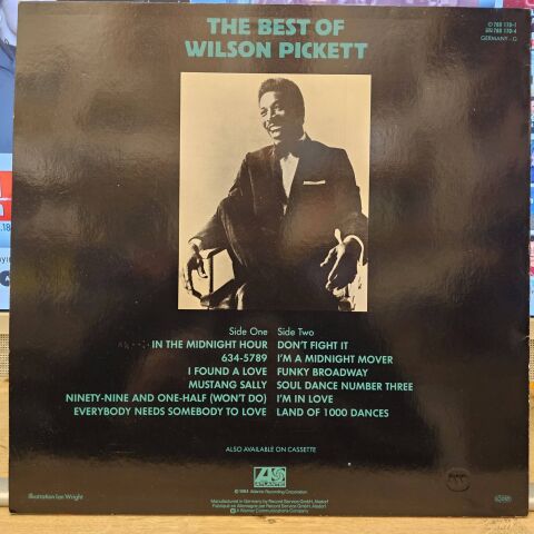 Wilson Pickett – The Best Of Wilson Pickett LP PLAK