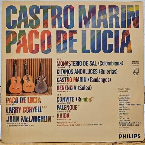 Paco de Lucia – Castro Marin LP PLAK
