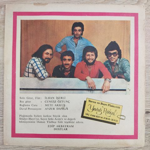 Edip Akbayram – Aldırma Gönül Aldırma / Sen Açtın Yarayı 45LİK PLAK