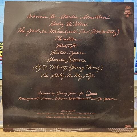 Michael Jackson – Thriller LP PLAK