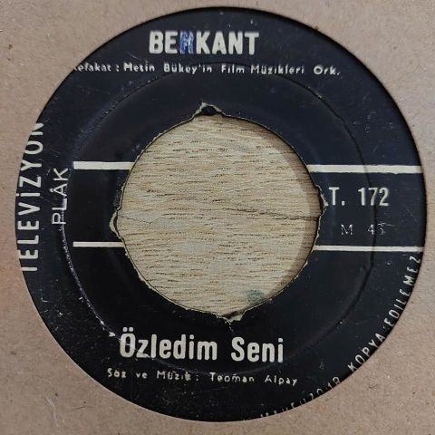 BERKANT - SAMANYOLU 45LİK PLAK