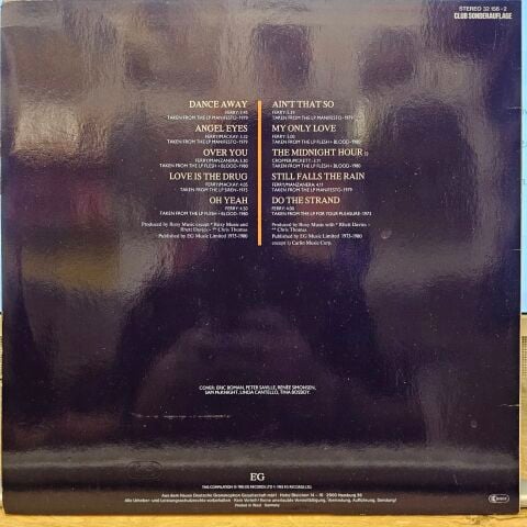 Roxy Music – 1973 - 1980 The Atlantic Years LP PLAK