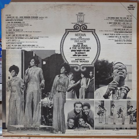 Various – Motown At The Hollywood Palace LP PLAK