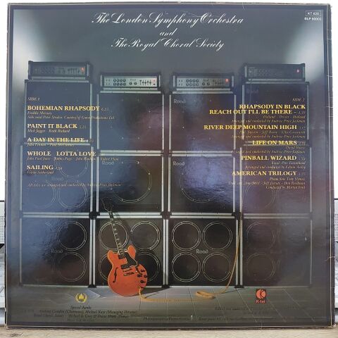 The London Symphony Orchestra – Classic Rock LP PLAK