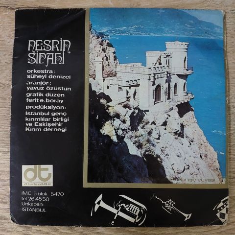 NESRİN SİPAHİ - BOSTORGAY & YALTA 45LİK PLAK