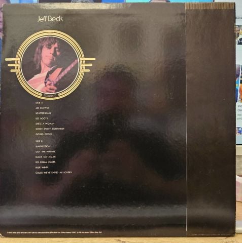 Jeff Beck – Gold Disc LP PLAK