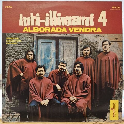 Inti-Illimani – Inti-Illimani 4 - Alborada Vendra LP PLAK