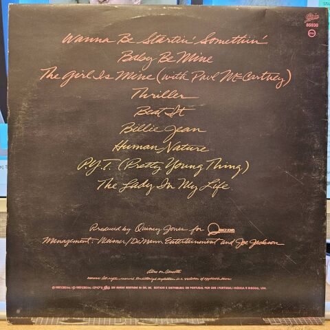 Michael Jackson – Thriller LP PLAK