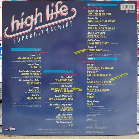 Various – High Life - Superhitmachine LP PLAK