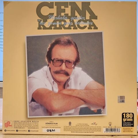CEM KARACA - MERHABA GENÇLER HER ZAMAN GENÇ KALANLAR LP PLAK...