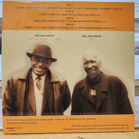 Archie Shepp & Mal Waldron – Left Alone Revisited LP PLAK