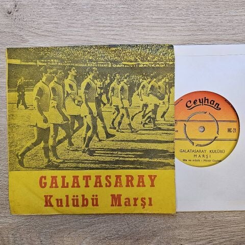 Münir Ceyhan – Galatasaray Kulübü Marşı 45LİK PLAK