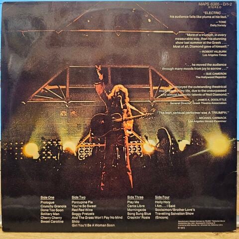 Neil Diamond – Hot August Night LP PLAK