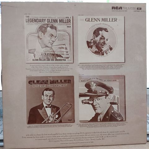 Glenn Miller And His Orchestra – The Unforgettable Glenn Miller LP PLAK