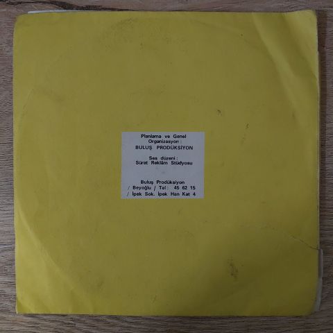 Buluş Prodüksiyon Ork. Ve Korosu – Ondokuz Mayıs İlk Okulu Marşı / Tohum Ve Toprak, Barış Güvercini 45LİK PLAK