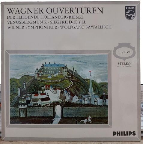 Wagner* - Wiener Symphoniker / Wolfgang Sawallisch – Wagner Ouvertüren LP PLAK