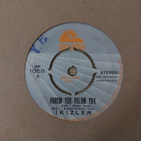 İkizler – Param Yok Pulum Yok / Kimi Sevda Peşinde 45LİK PLAK