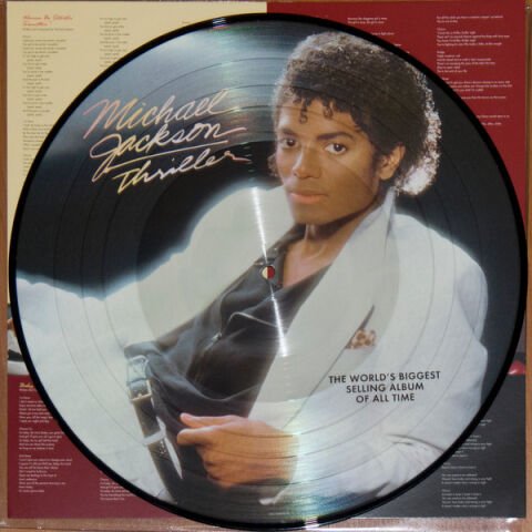 Michael Jackson – Thriller LP PLAK (PICTURE DISK RESİMLİ PLAK)