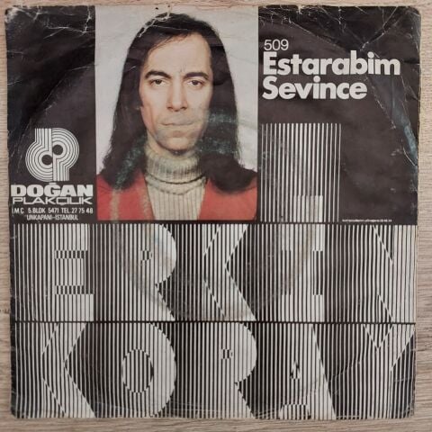 Erkin Koray – Estarabim / Sevince 45LİK PLAK
