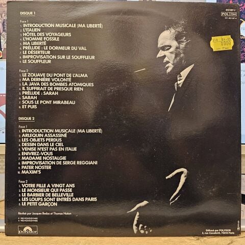 Serge Reggiani – À L'Olympia LP PLAK