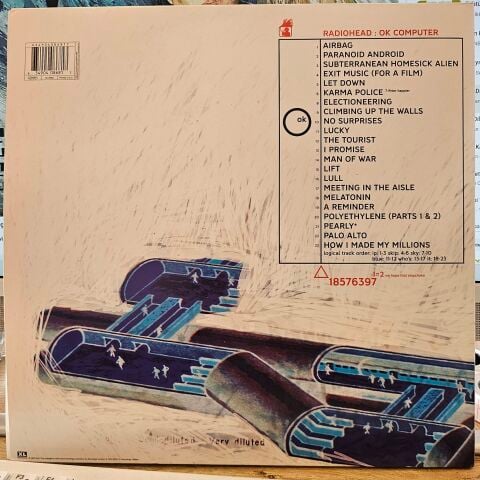 Radiohead – OK Computer OKNOTOK 1997 2017 LP PLAK