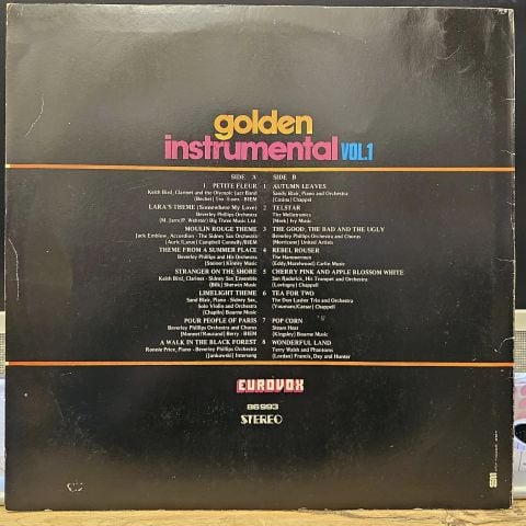 Various – Golden Instrumental Vol.1 LP PLAK