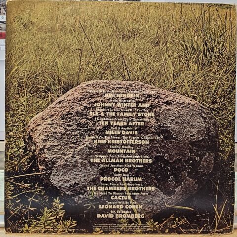 Various – The First Great Rock Festivals Of The Seventies - Isle Of Wight / Atlanta Pop Festival LP PLAK